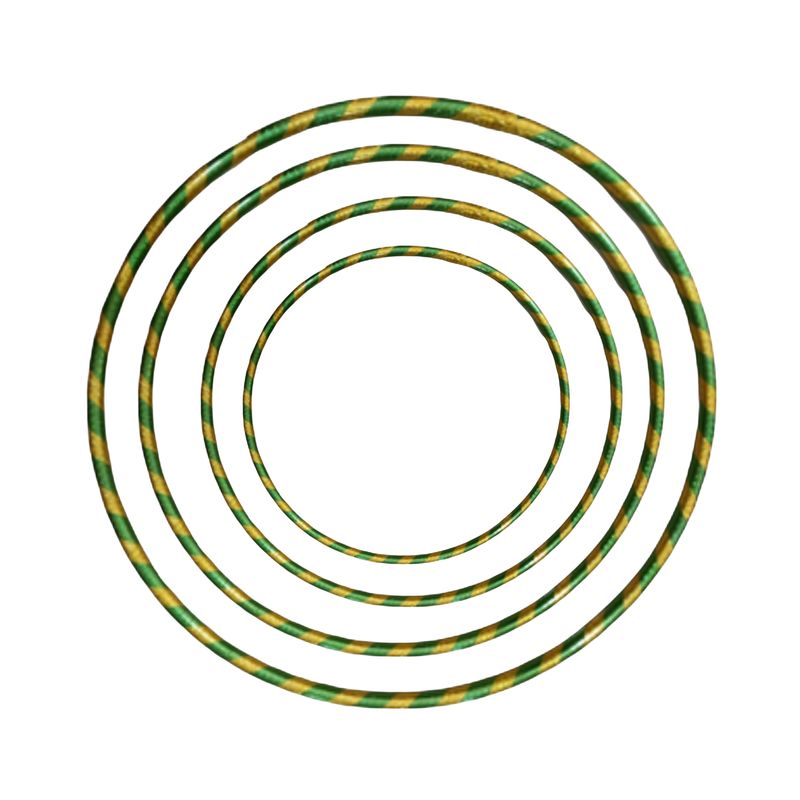 GENERICO - Ula Ula Aro Artístico Pack X 4 Unidades Medidas 45/55/65/75