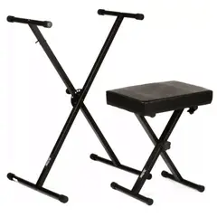 STAGE - Atril y Sillin para Teclados Pianos On-Stage KPK 6500