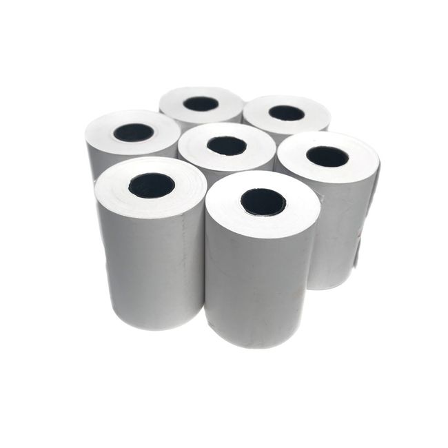 ROLLITOS - Papel Termico 10 Rollos 57mm x 17m Compraqui Klap Transbank