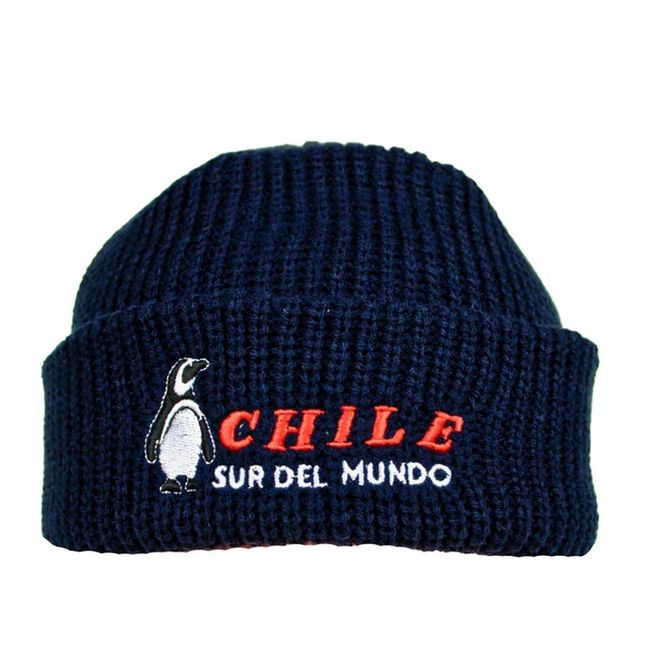 OEM - Gorro Beanie Negro Pinguino