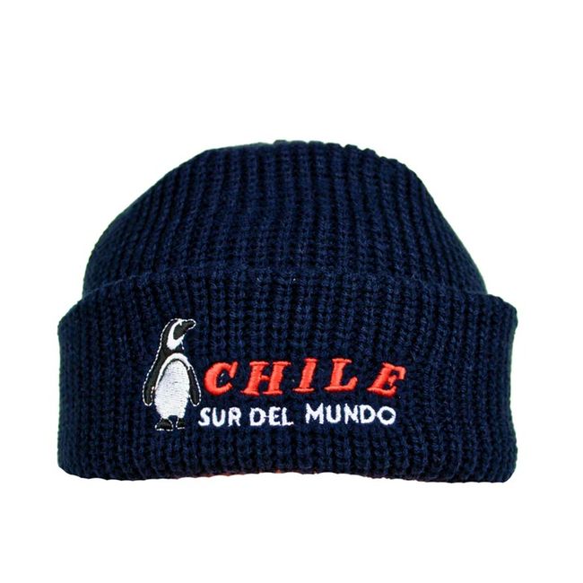 OEM - Gorro Beanie Negro Pinguino