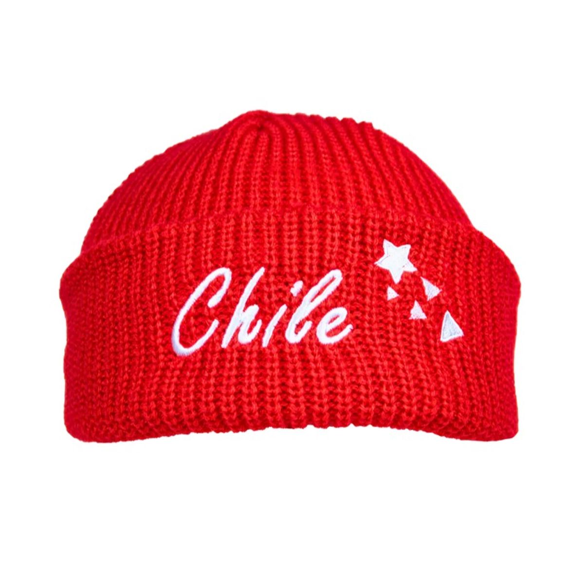 OEM - Gorro Beanie Rojo Chile_.