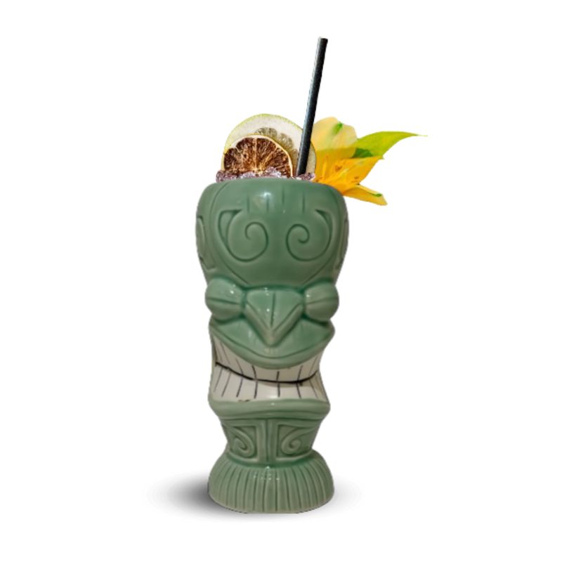 MOOR - Taza Tiki Rangi 300 ML,  Alto 15 cm