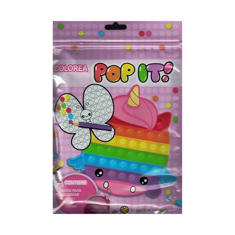 TOP10BOOKS - LIBRO UNICORNIOS-POP IT PACK / EL GATO DE HOJALATA /