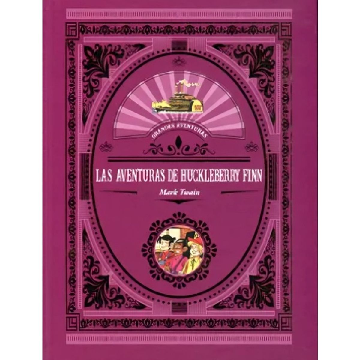 TOP10BOOKS - LIBRO Las Aventuras De Hucklberry Finn - Novela Gráfica