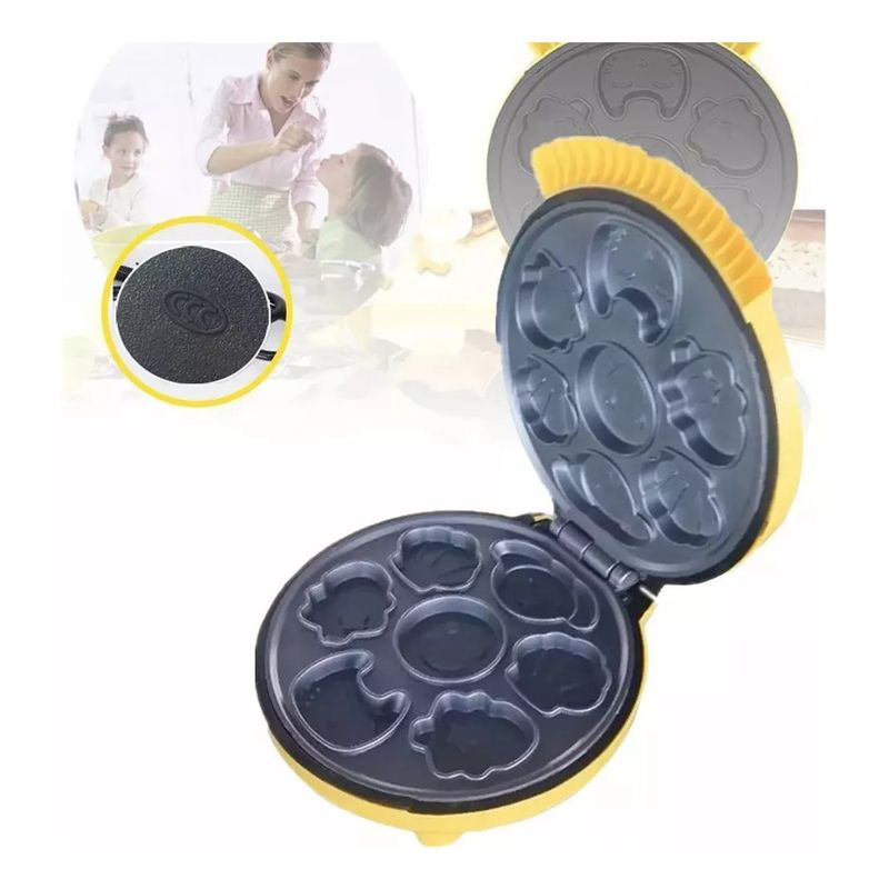 GENERICO - Maquina Waflera Galletas Para Niños Maquina Torta Cocina