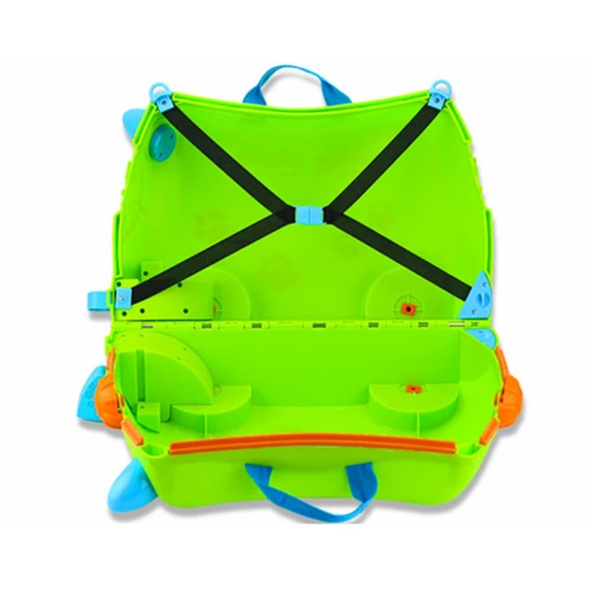 KIDSCOOL - Maleta Infantil Verde Con Ruedas