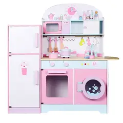 KIDSCOOL - COCINA VINTAGE CON REFRIGERADOR