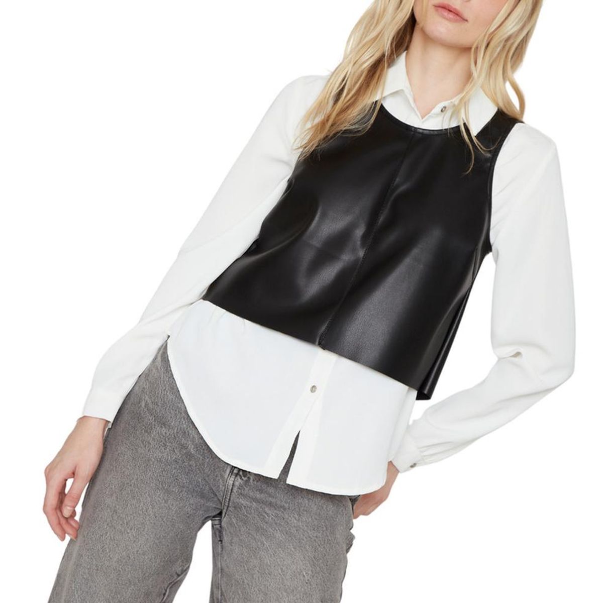 JACINTA TIENDA - Polera Tokio negra Jacinta Tienda