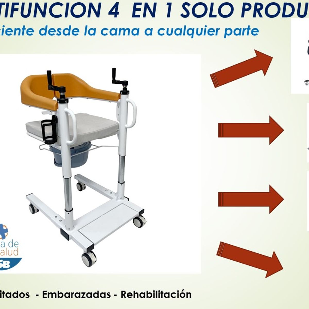 RAINBOW - Silla de Transferencia Multifunción STM-01
