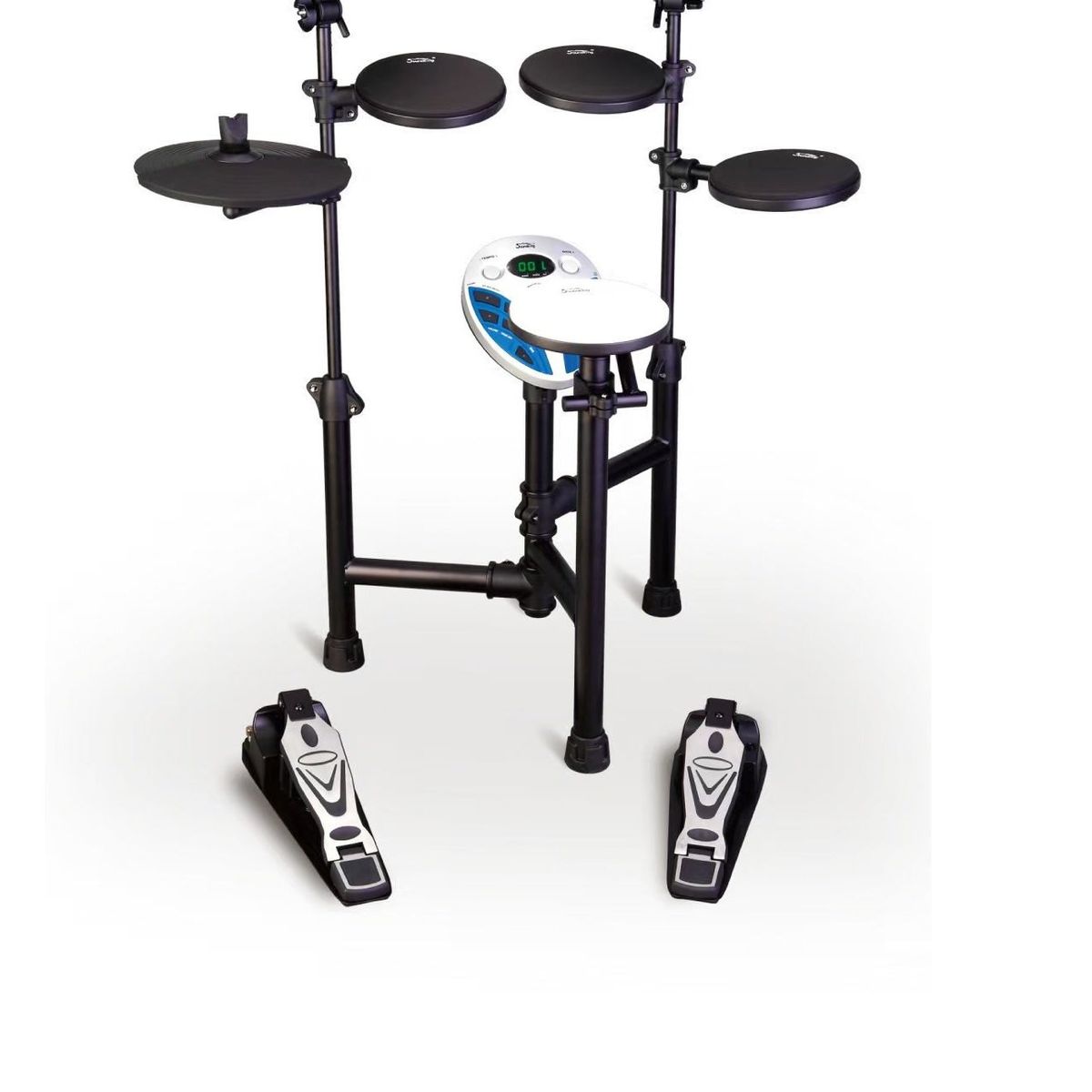 EPIC - Batería Electrónica Soundking SD120 Portátil Negra – Kit de Batería Electrónica