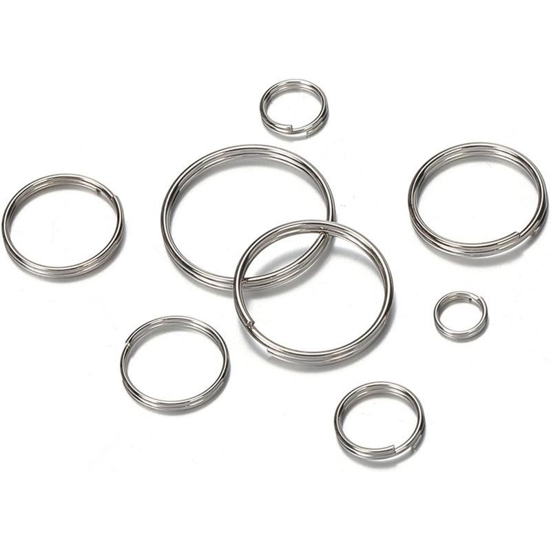 GENERICO - Argolla Para Llavero 72 Unidades. 30mm