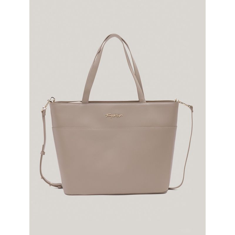 TOMMY HILFIGER - Tote Modern Chic Beige Tommy Hilfiger