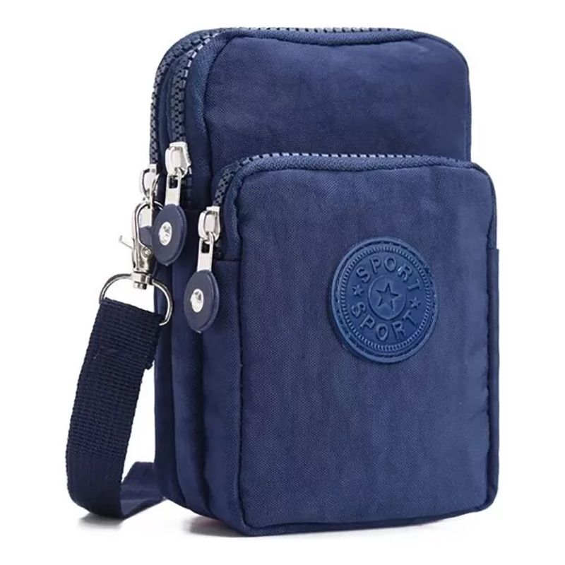 GENERICO - Bolso Cartera Bandolera Porta Celular