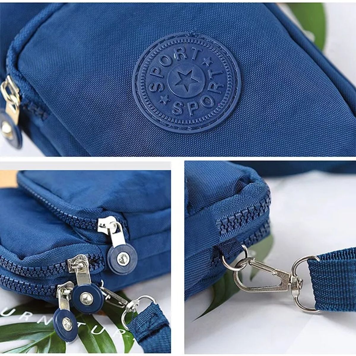 GENERICO - Bolso Cartera Bandolera Porta Celular