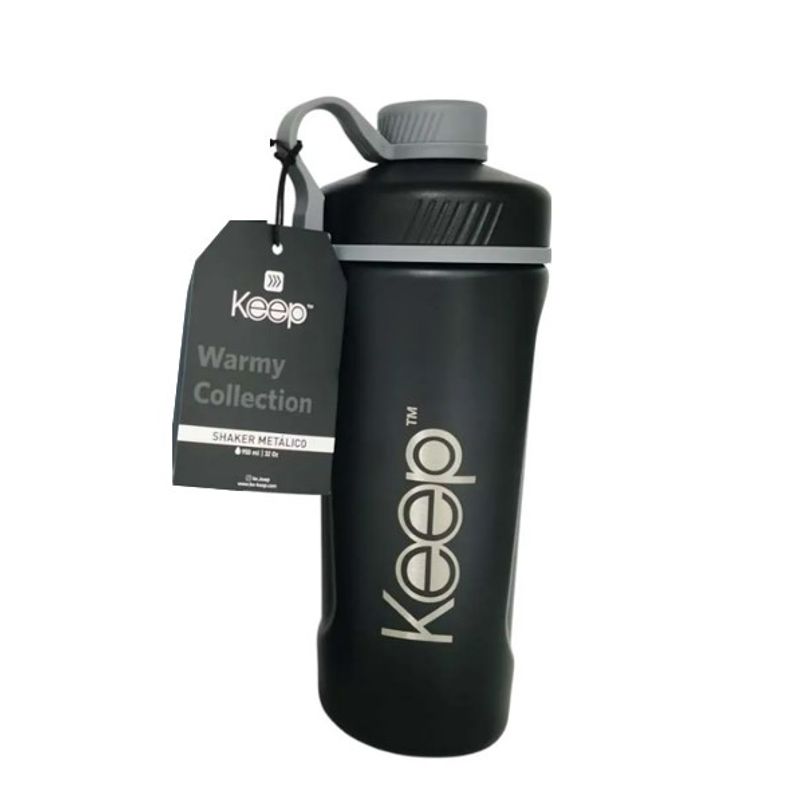 KEEP - SHAKER METALICO WARMY KEEP - negro