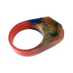 CATHALIFAUDJOYAS - Anillo resina colores