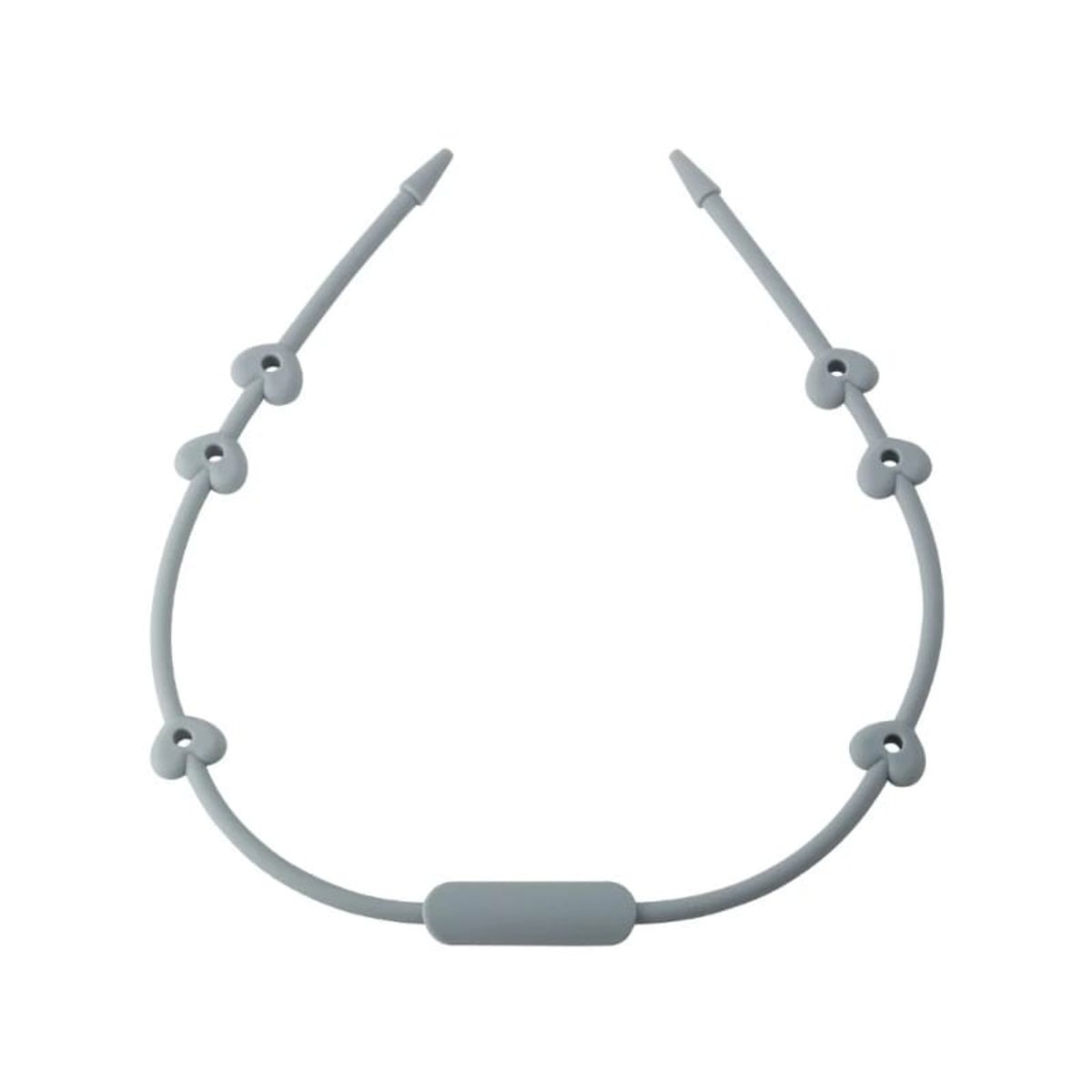 IRM - COLLAR SUJETADOR DE JUGUETES Y CHUPETES SILICONA AZUL
