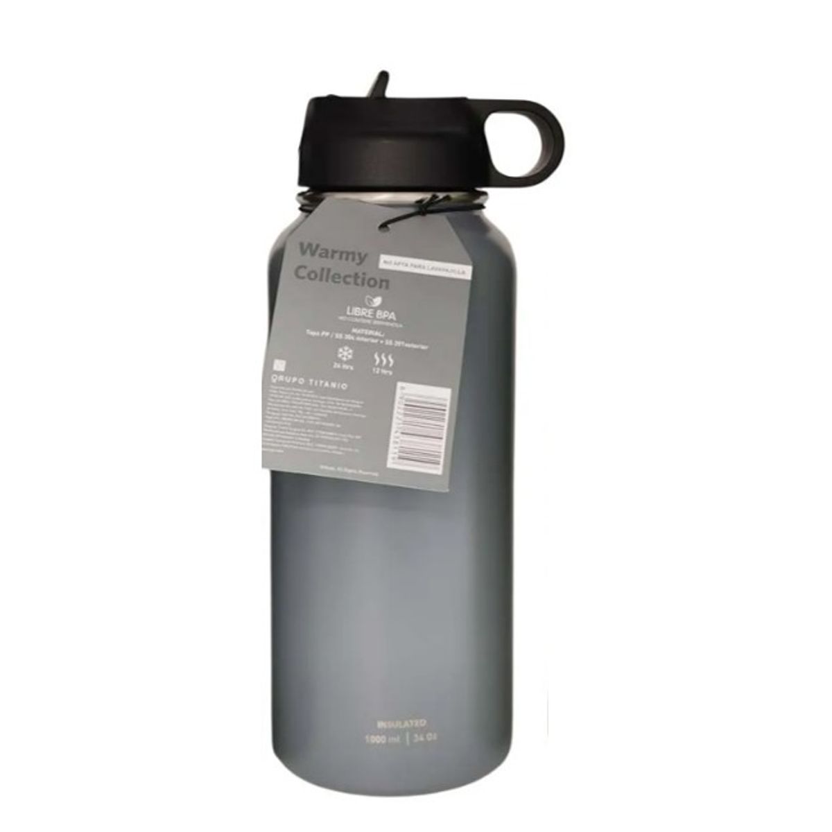 KEEP - BOTELLA INSULADA WARMY KEEP - gris