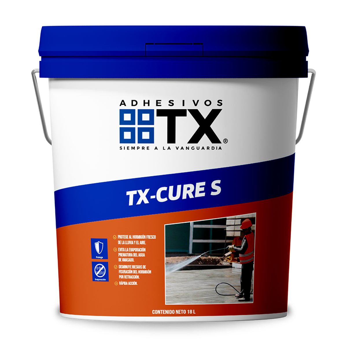 TX - TX CURE S - Membrana de curado base solvente 18Lt