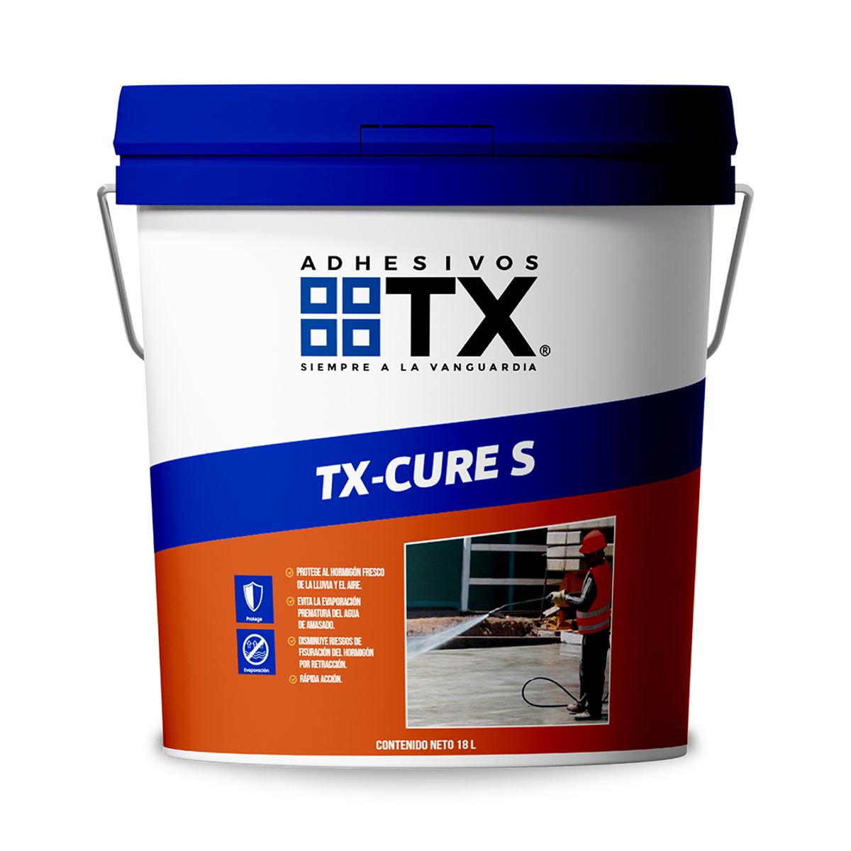 TX - TX CURE S - Membrana de curado base solvente 18Lt