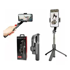 MUNDO MAGIA - Estabilizador Celular Gimbal L08 Selfie Stick Tripodemando