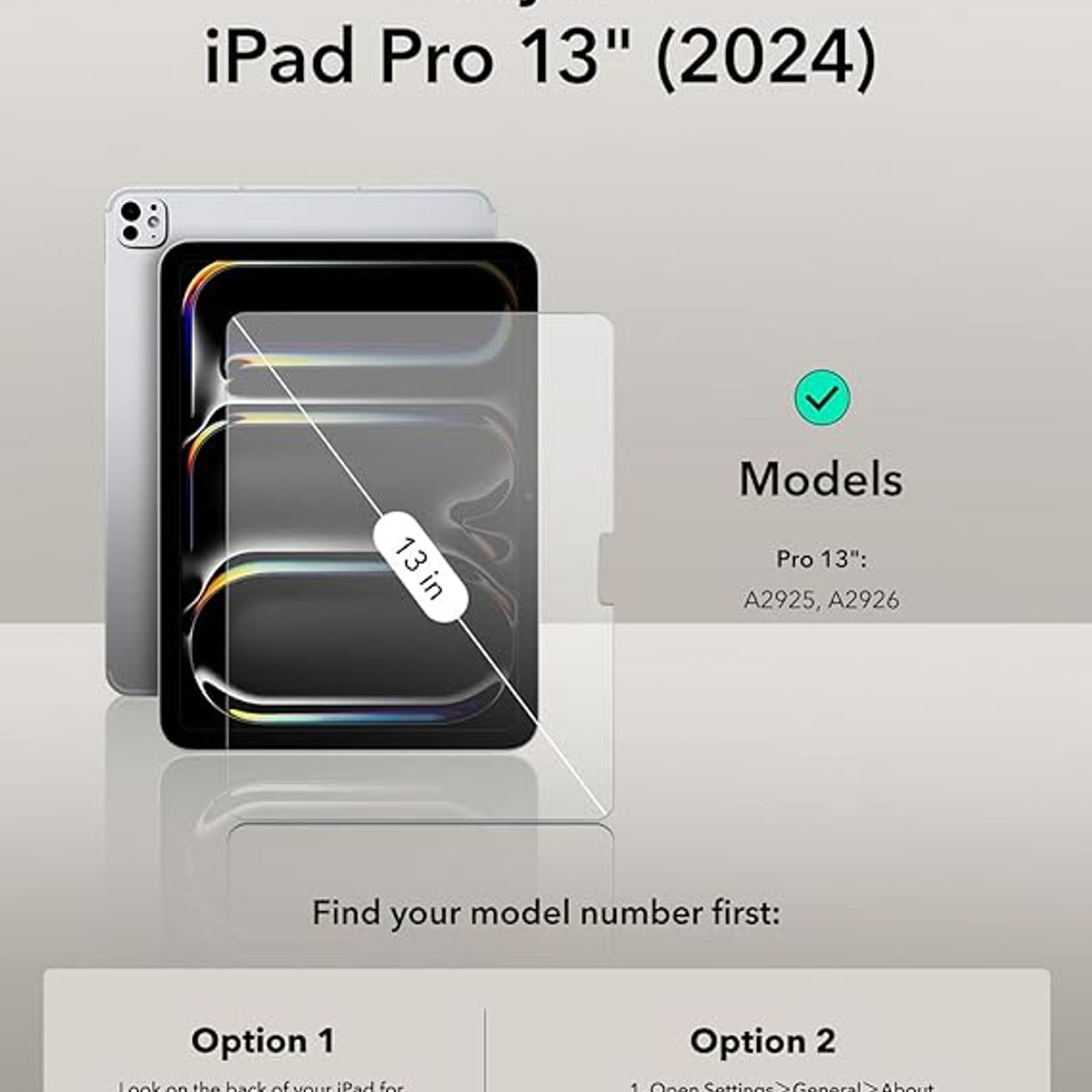 GENERICO - Lamina Paper-like Sensación Papel Para Ipad Pro 13 M4 2024