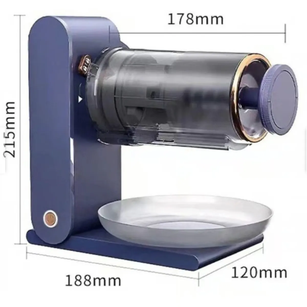 GENERICO - Máquina Trituradora Hielo Recargable Helados USB