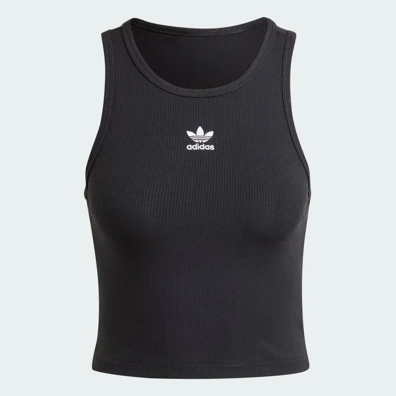ADIDAS - Polera sin Mangas Essentials Acanalada