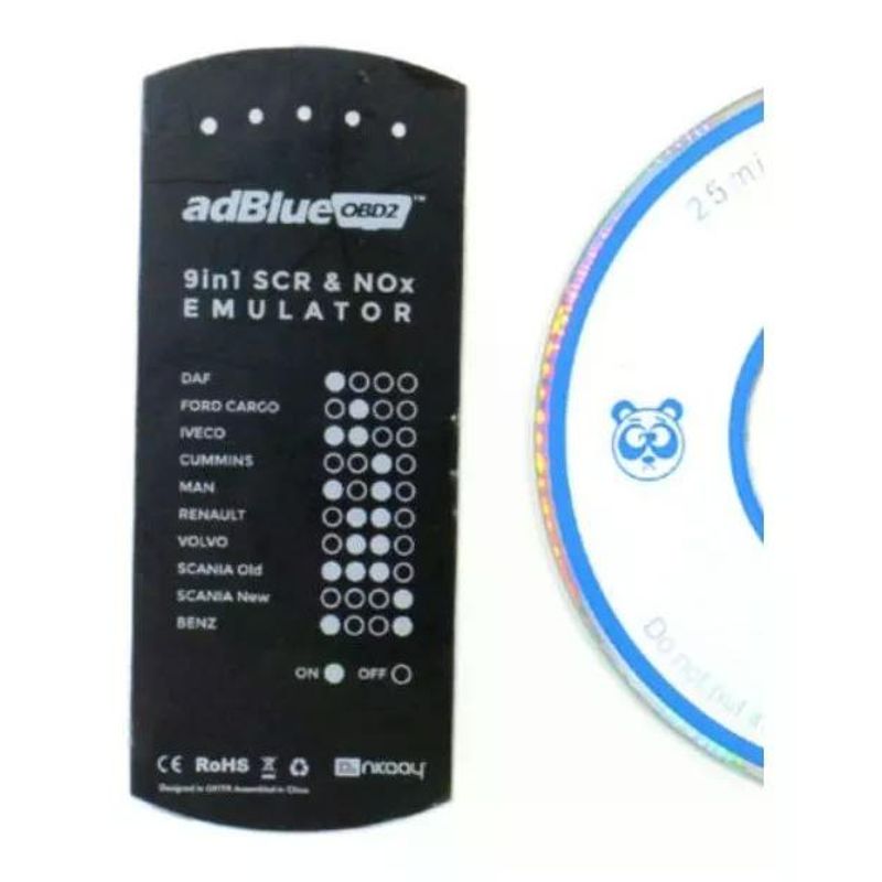 GENERICO - Camiones 4 X Adblue Emulador 9 En 1 Ford Daf Volvo Iveco …