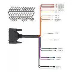 GENERICO - Detector Corte Break Out Obd2 Godiag Scanner Automotriz