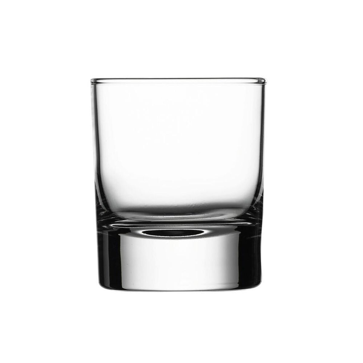PASABAHCE - SET 12 VASOS WHISKY 220 CC LINEA SIDE PASABAHCE