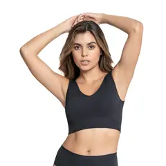 LEONISA - Sostén 091066 Top Negro