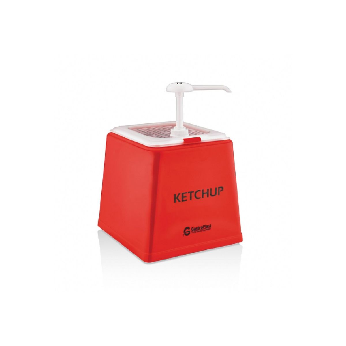 GASTROPLAST - DISPENSADOR DE KETCHUP SET ROJO GASTROPLAST