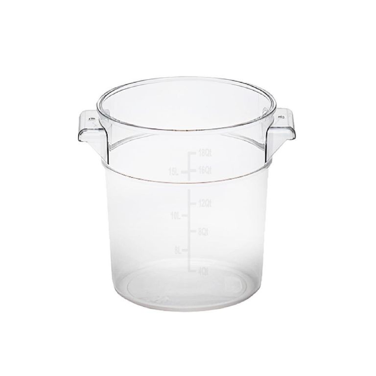 CONTENEDOR POLICARBONATO REDONDO 17 LT