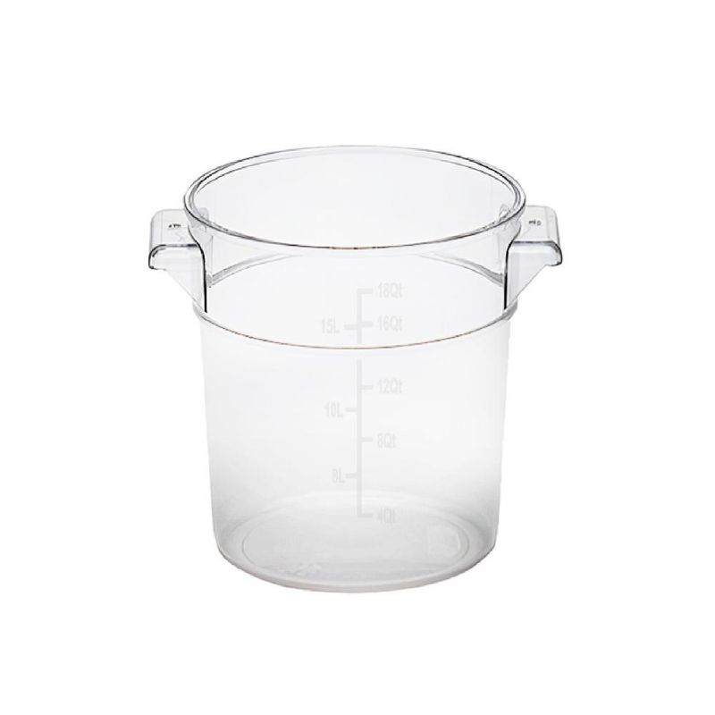 GASTROPLAST - CONTENEDOR POLICARBONATO REDONDO 17 LT GASTROPLAST