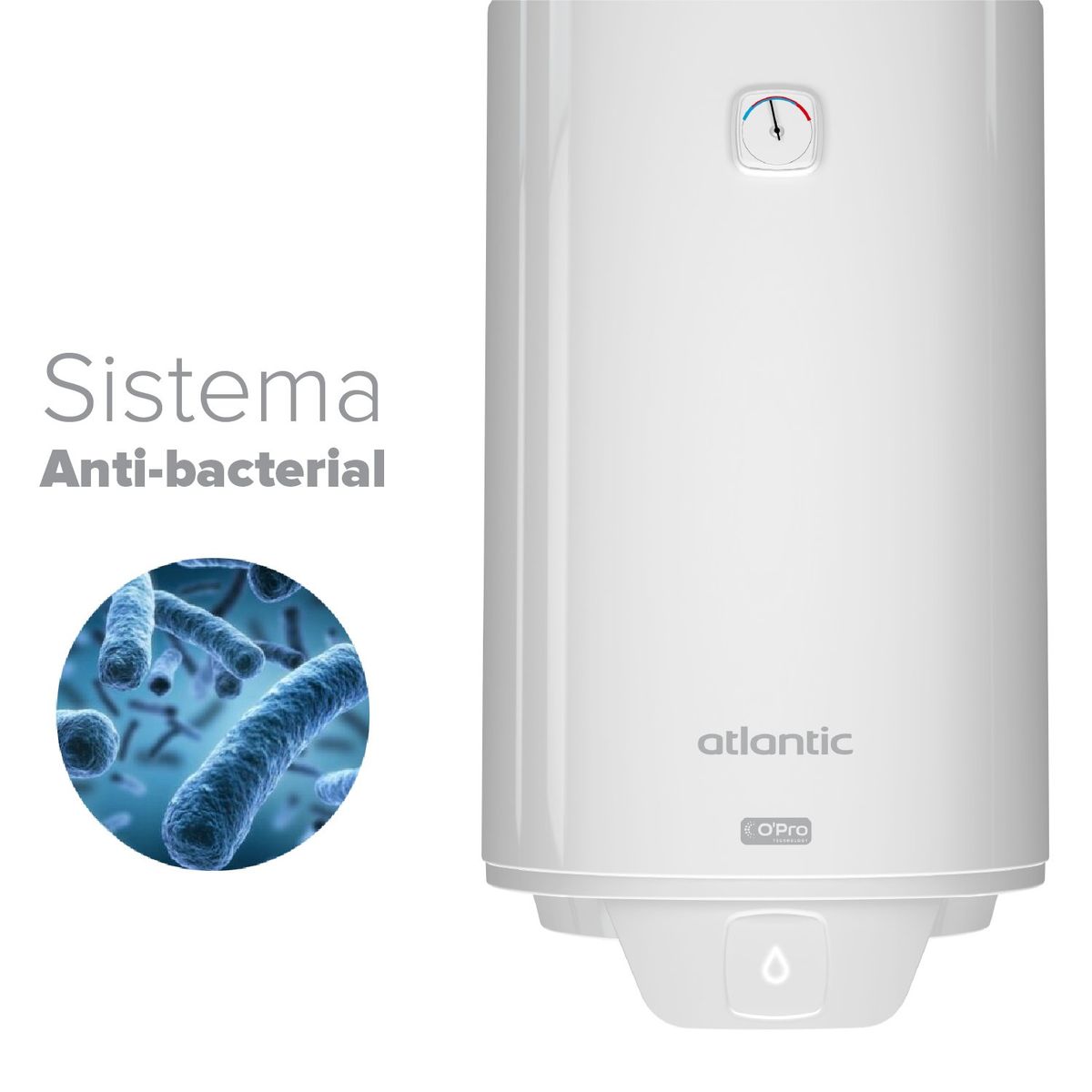 ATLANTIC - Termo Eléctrico Atlantic Opro + 80 litros