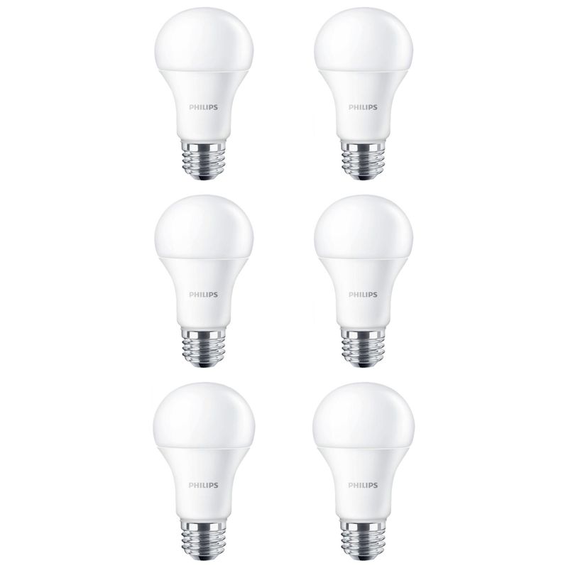 PHILIPS - Pack 6 Ampolletas Philips Essential Premium 13W Luz Calida 1.400 Lm