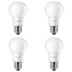 PHILIPS - Set 4 Ampolletas Essential Premium 13W Luz Calida 1.400 Lm