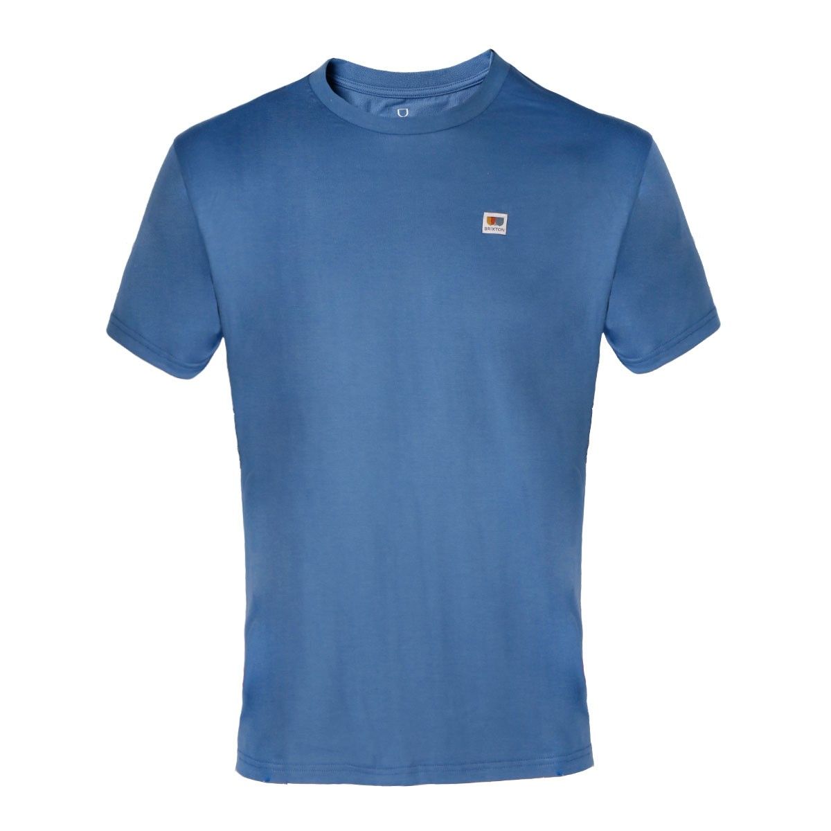 BRIXTON - Polera Men Tiny Logo Blue