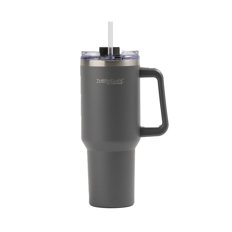 GENERICO - Mug Vaso Térmico Quencher Acero Inox Artic 1,2l Gris