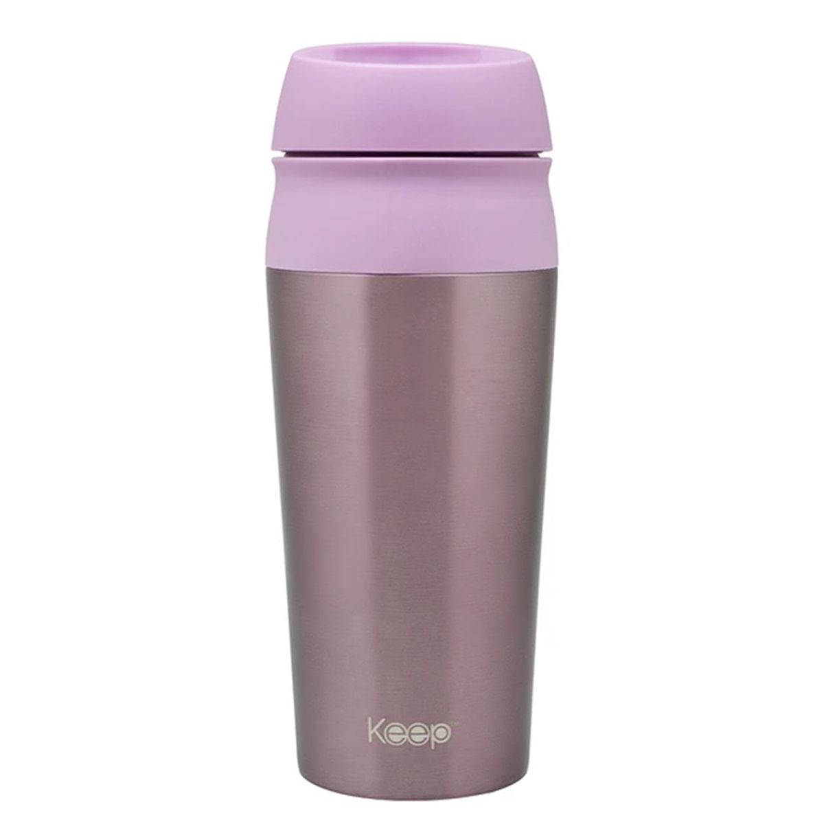 KEEP TITANIO - Mug Botón Value Keep 450ml Lila