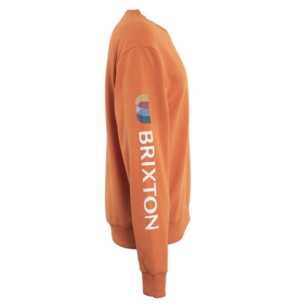 BRIXTON - Poleron Men Crew Basic Orange