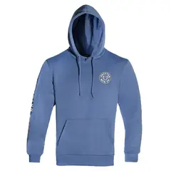 BRIXTON - Poleron Men Hoodie Logo Blue