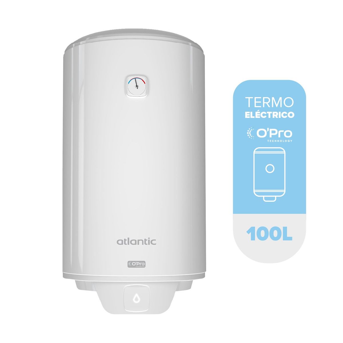 ATLANTIC - Termo Eléctrico Atlantic Opro + 100 litros