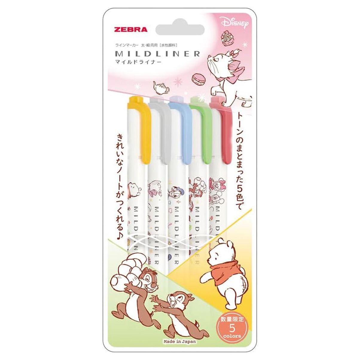 ZEBRA - Zebra Mildliner Edición Limitada Disney 2