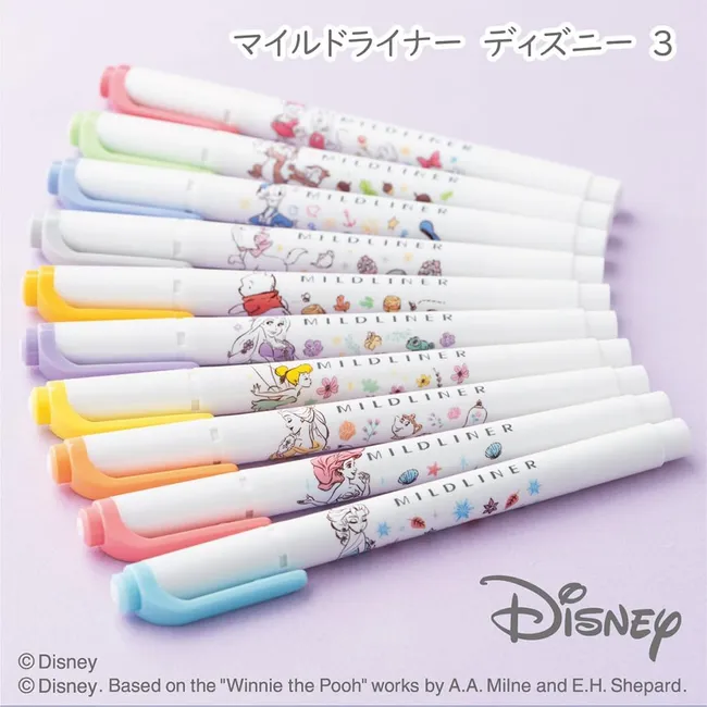 ZEBRA - Zebra Mildliner Edición Limitada Disney 2