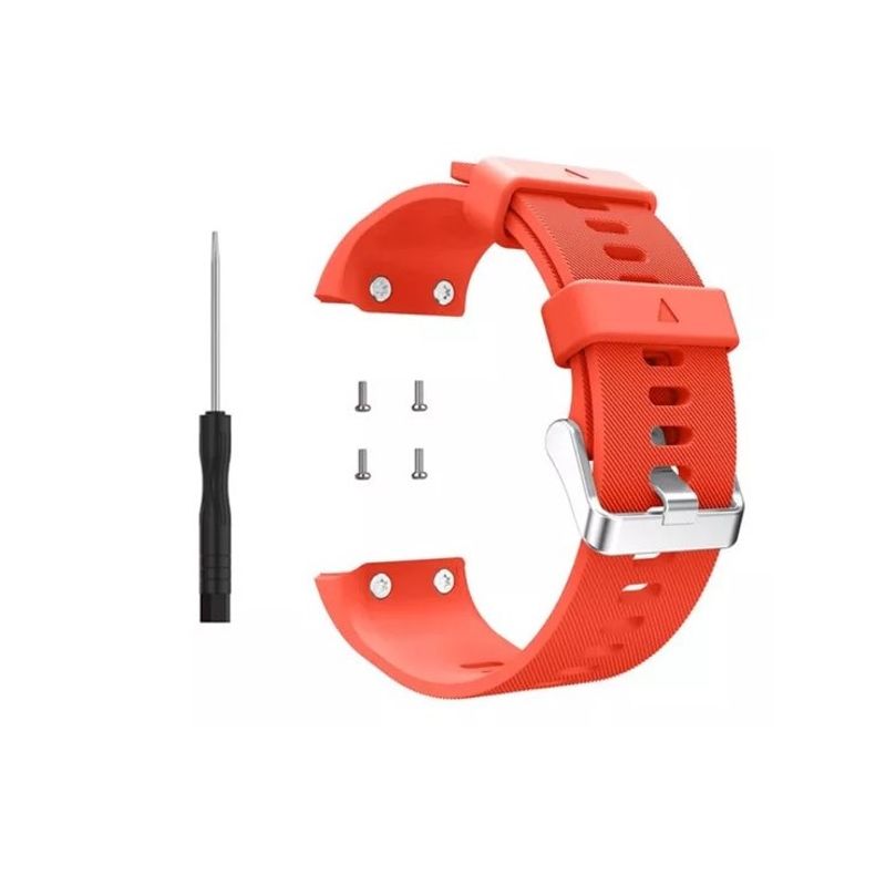 GENERICO - Correa Para Reloj Garmin Forerunner 30 35 22mm Naranja