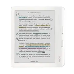 KOBO - E-Reader N428-KU-WH-K-CK 7" HD 32GB Blanco