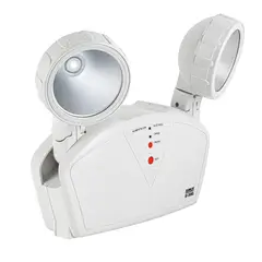 SUNCA - Lámpara de emergencia SF-269CL, 2 Focos LED, 600 Lúmenes